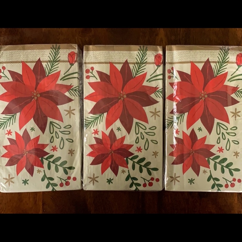Christmas guest napkins